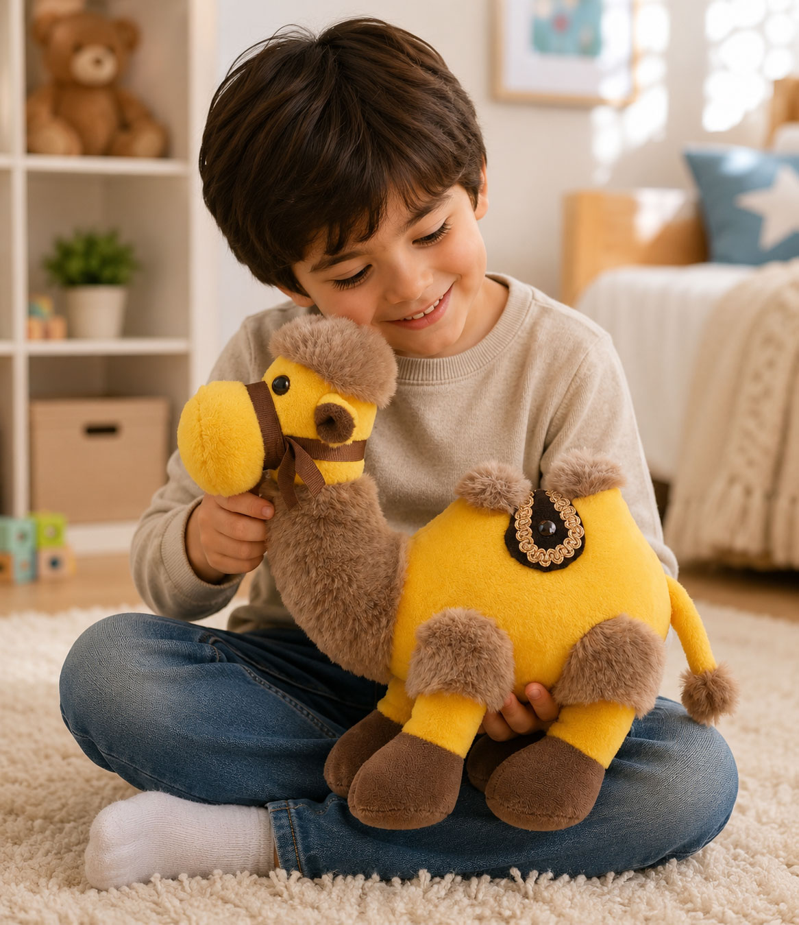 Camel Plush Toy – 25 CM